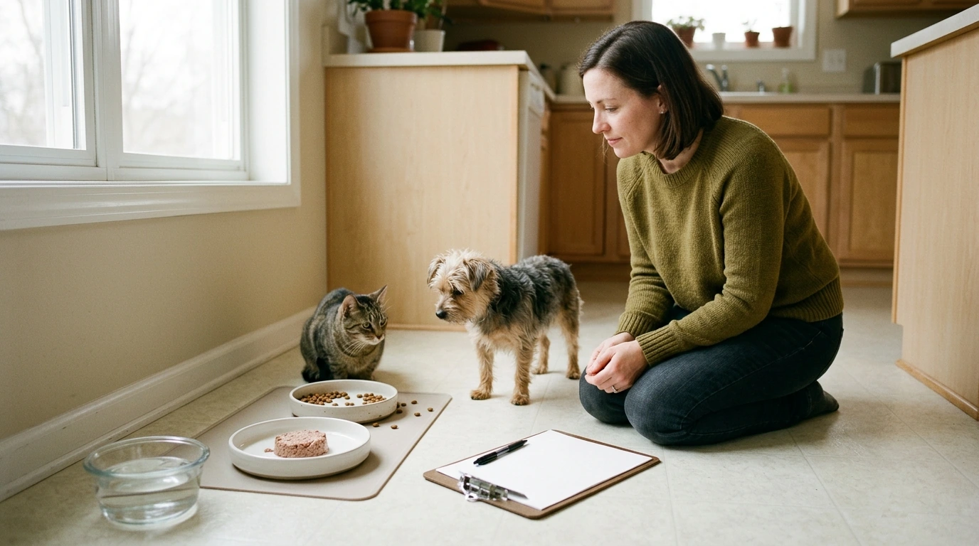 Pet Won’t Eat? Calm Mealtime Rescue Checklist